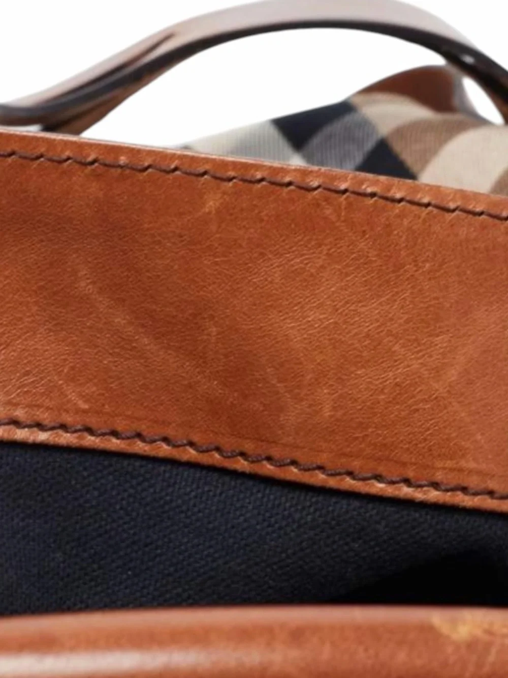 Burberry House Check Bridle Gosford Large Hobo Bag - Picture 9 of 14